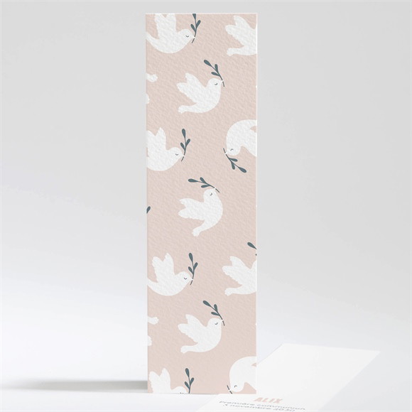 Signet communion Vol de colombes marque-page réf.N201427