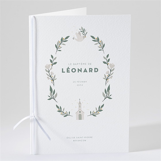 Livret de messe baptême petite église
