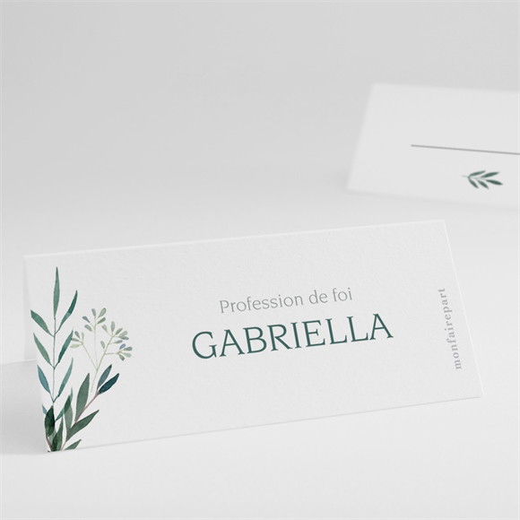 Marque-place profession de foi Valeurs réf.N4401057
