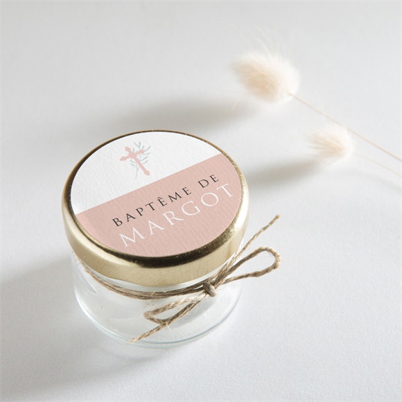 Sticker baptême Poésie minimaliste réf.N3602627