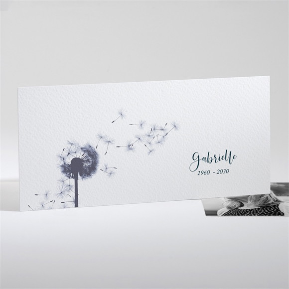 Remerciement décès Pissenlit au vent réf.N131175
