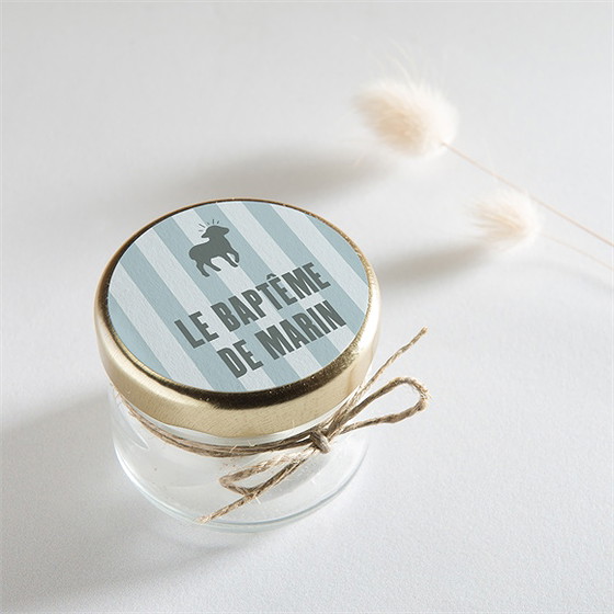 Sticker baptême mon berger