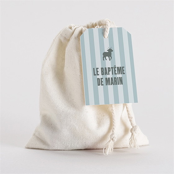 Pochon baptême mon berger