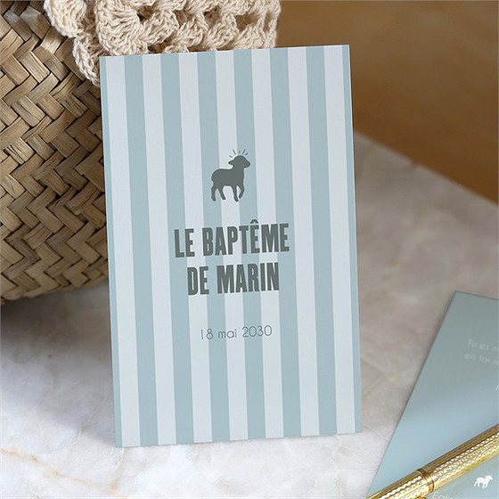 Signet baptême mon berger