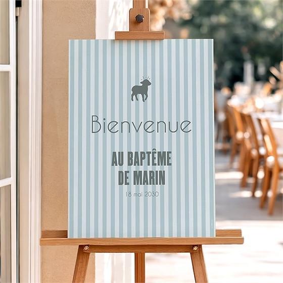 Panneau bienvenue mon berger