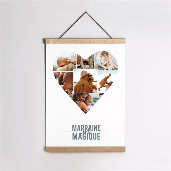 Affiche demande parrain marraine Ready to be marraine ? réf.N260641
