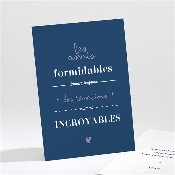 Carte demande témoin Amis formidables réf.N211749