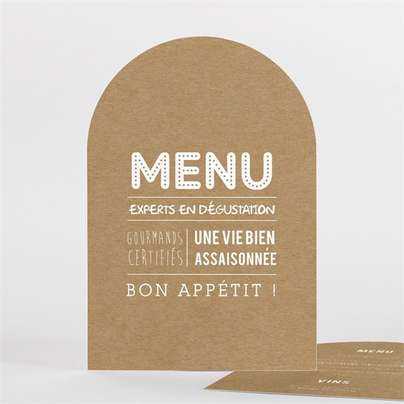 Menu anniversaire 70 ans réf.N271117
