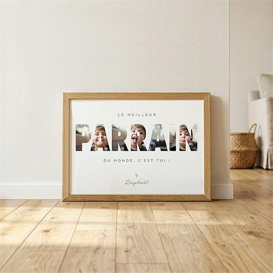 Affiche demande parrain marraine parrain