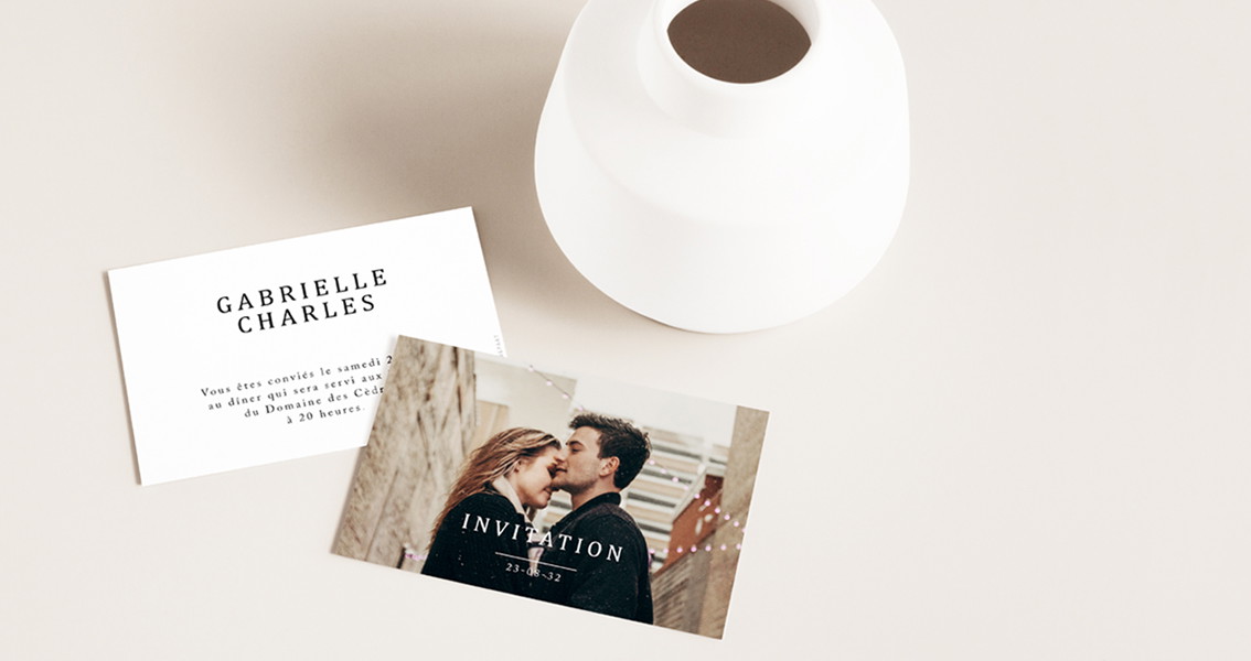 Rédiger un carton d'invitation de mariage