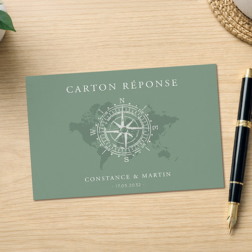 Un carton-réponse